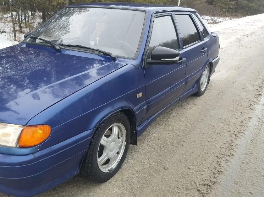 Лада 2115 синяя
