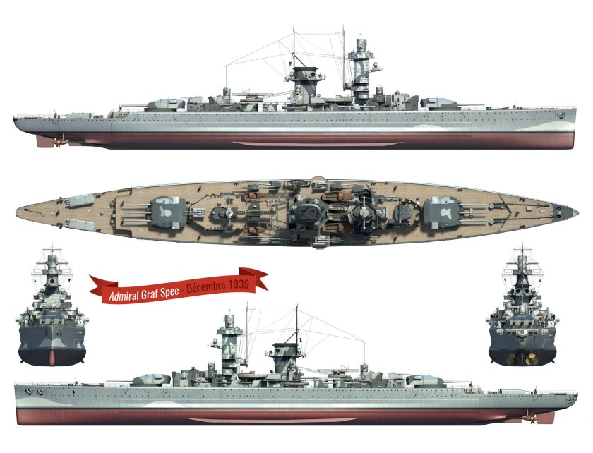Адмирал Граф Шпее корабль