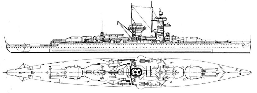 Адмирал Граф Шпее корабль