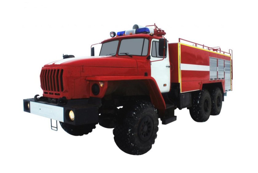 Урал 5557 пожарная автоцистерна