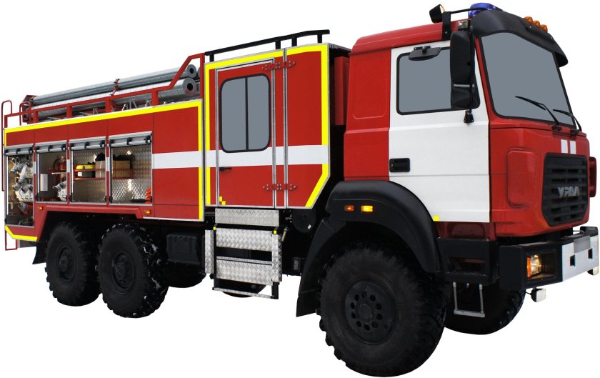 Автоцистерна пожарная АЦ 6,0-40 (Урал 5557)