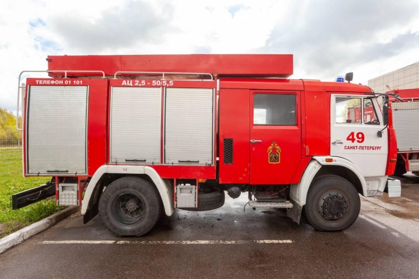 Пожарный КАМАЗ АЦ 65111