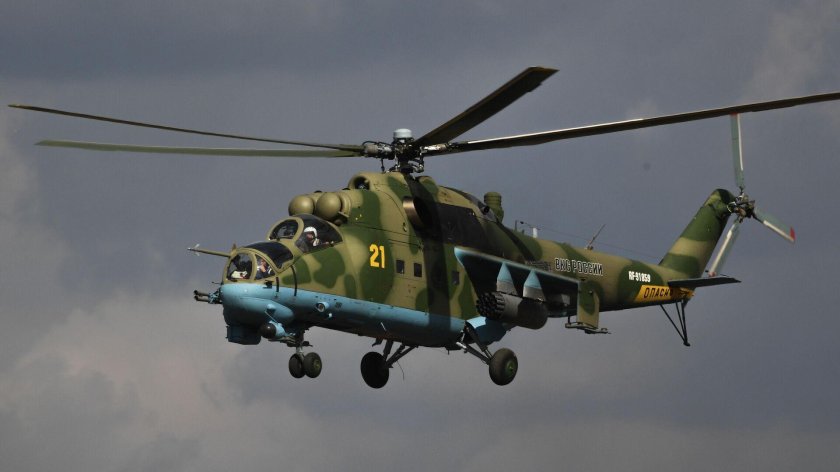 Боевой вертолёт ми 24