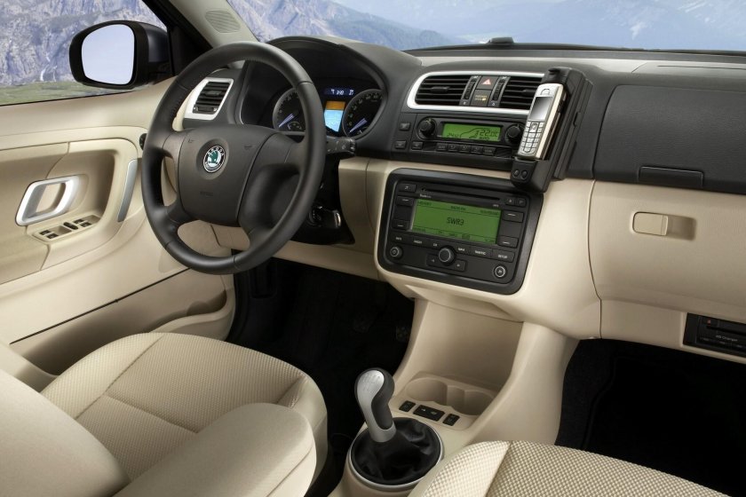 Skoda Fabia 2007 салон