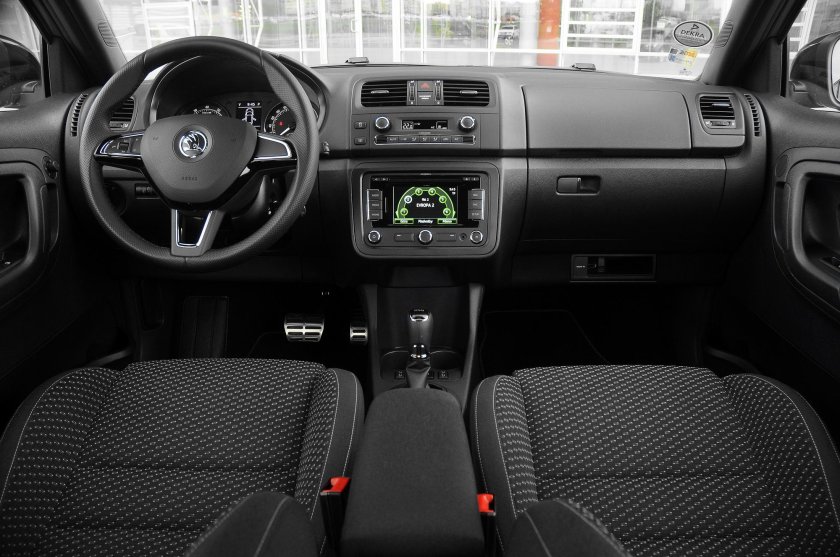 Skoda Fabia RS салон