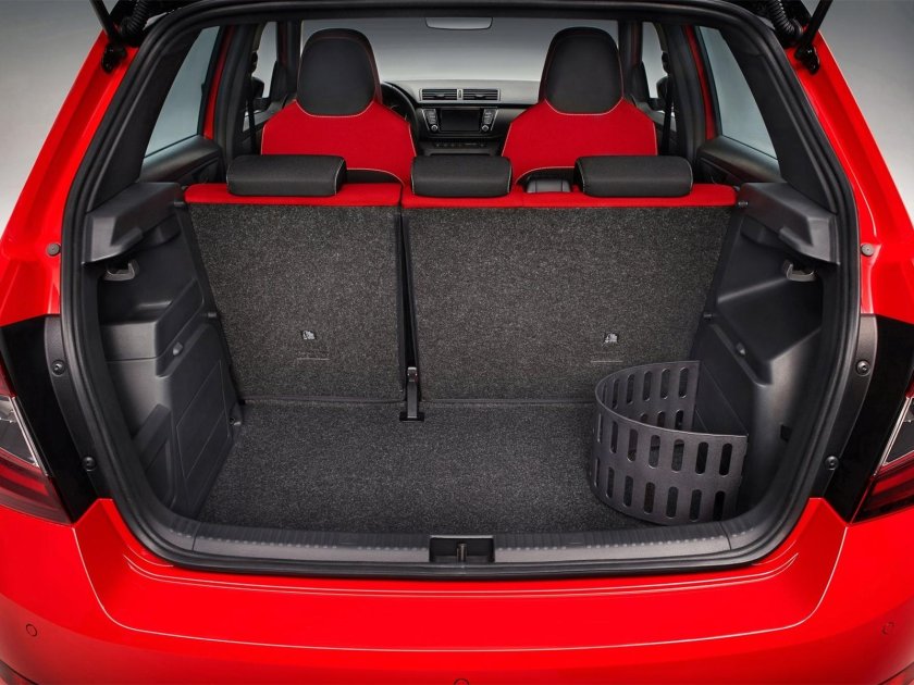 Skoda Fabia хэтчбек багажник