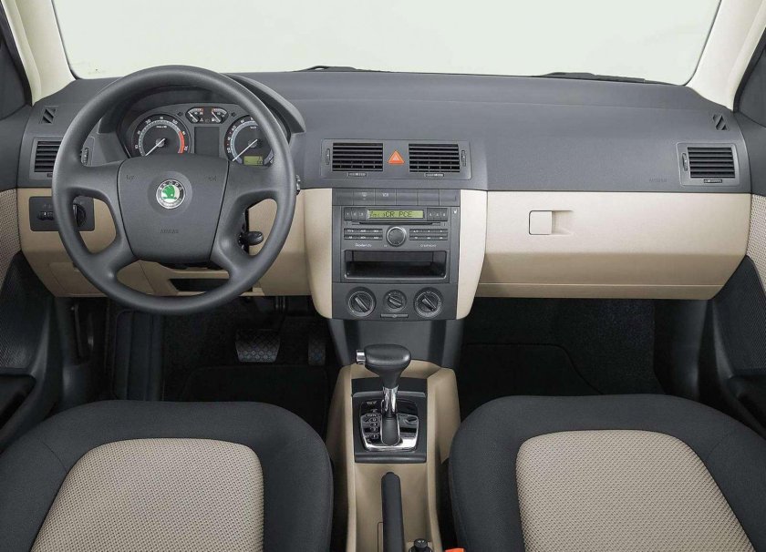 Skoda Fabia 2005 салон
