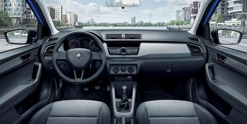 Skoda Fabia 3 салон