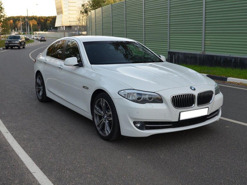 BMW 5 f10 White