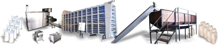 Оборудование для сушки макаронных изделий