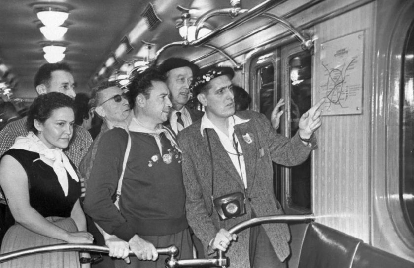 Вагоны Московского метро 1950