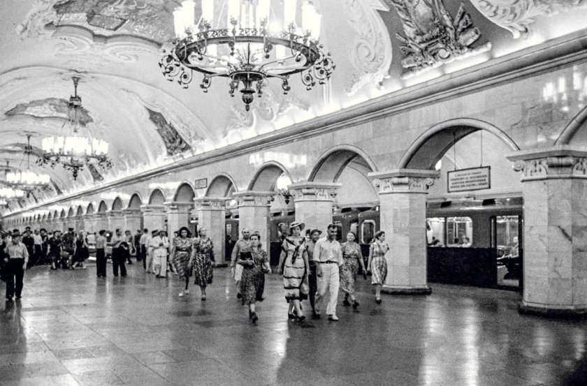 Станций Московского метрополитена в 1950