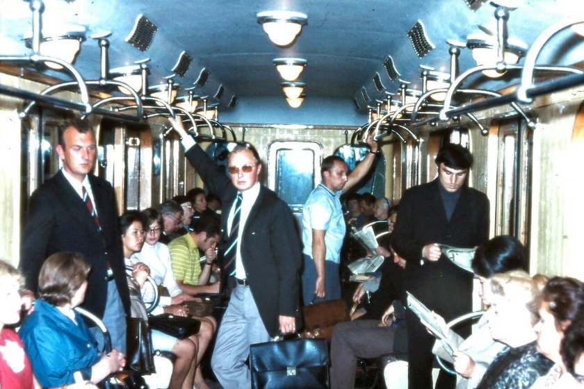 Метро Москвы 1970е