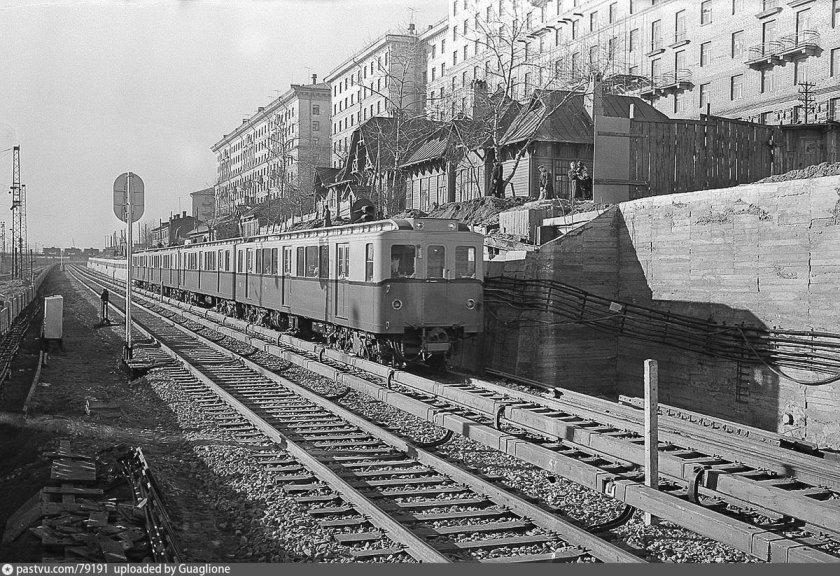 Станция Филевской линии 1958