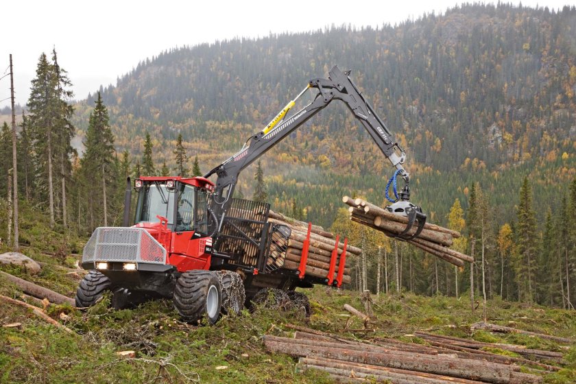 Форвардер Комацу 860.4