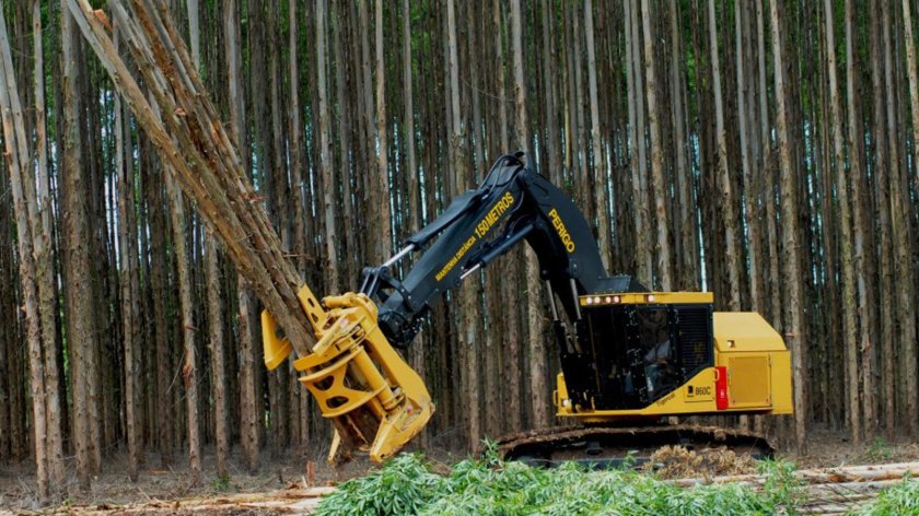Валочно-пакетирующая машина John Deere