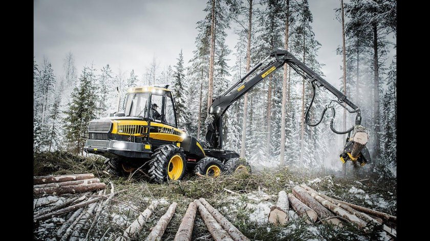 Харвестер и форвардер Понссе