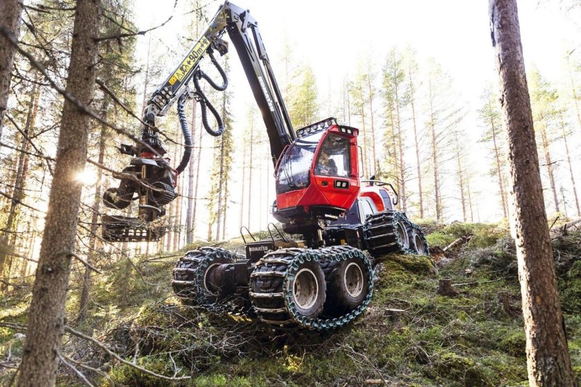 Харвестер Komatsu 901xc