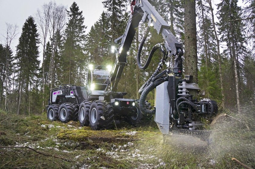 Харвестер Logset 12h GTE-Hybrid