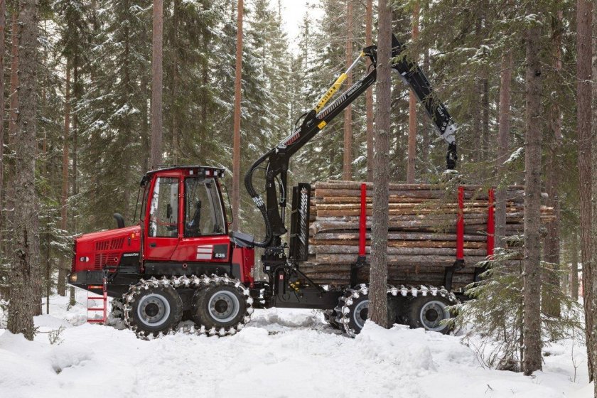 Форвардер Komatsu