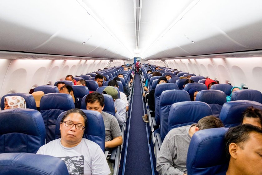 Салон самолета