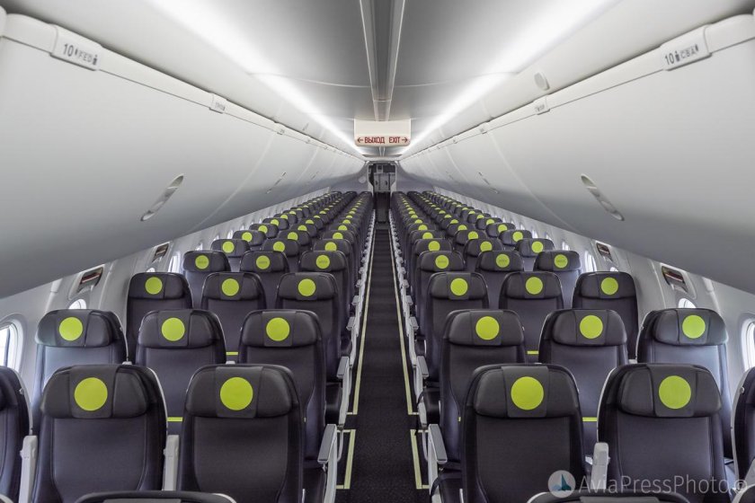 Самолет s7 Boeing 737-800