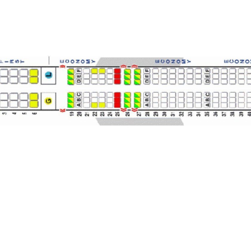 Места в Боинг 757-200 Азур