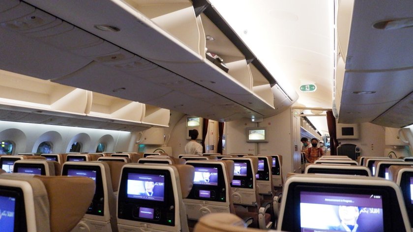 Боинг 777 Этихад салон