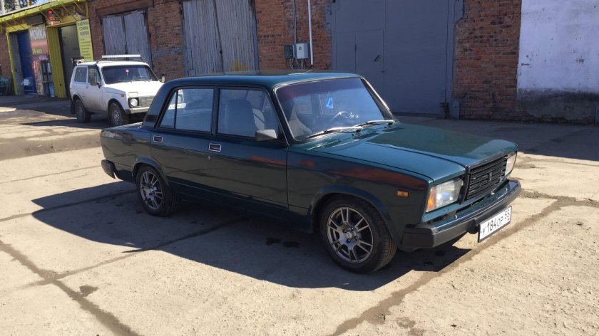 ВАЗ 2107 морская пучина