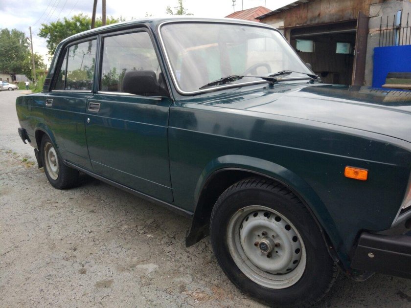 ВАЗ 2107 морская пучина