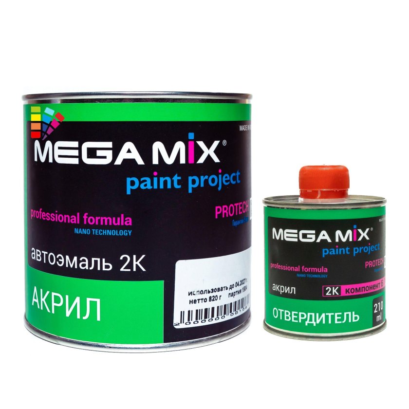 Краска мегамикс автоэмаль