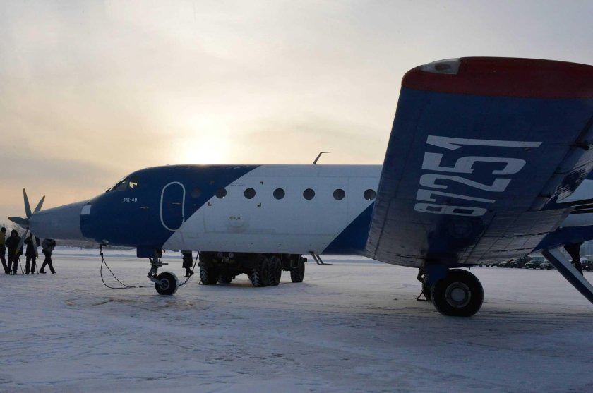 Як-40 с электродвигателем Макс 2021