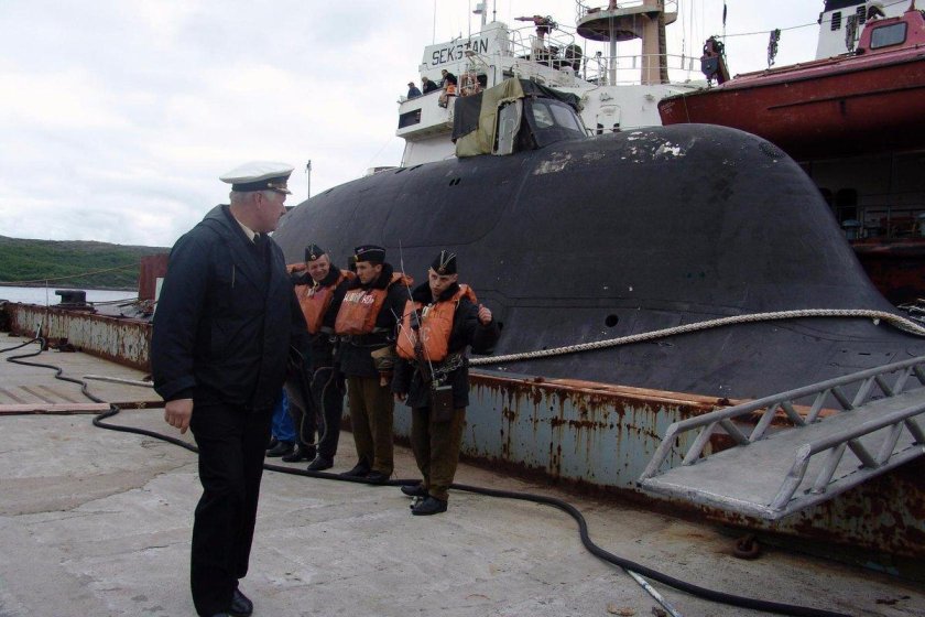 Подводная лодка пр 705к Лира