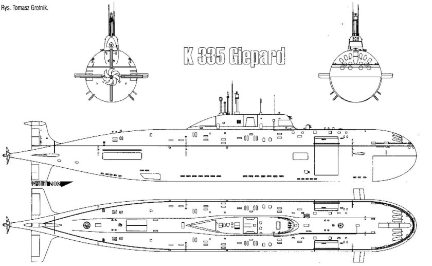 Проект 971 «щука-б» схема