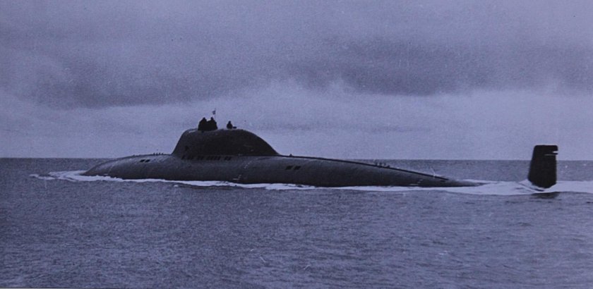 Советская атомная подводная лодка