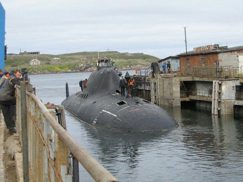 Гремиха Мурманская база подводных лодок