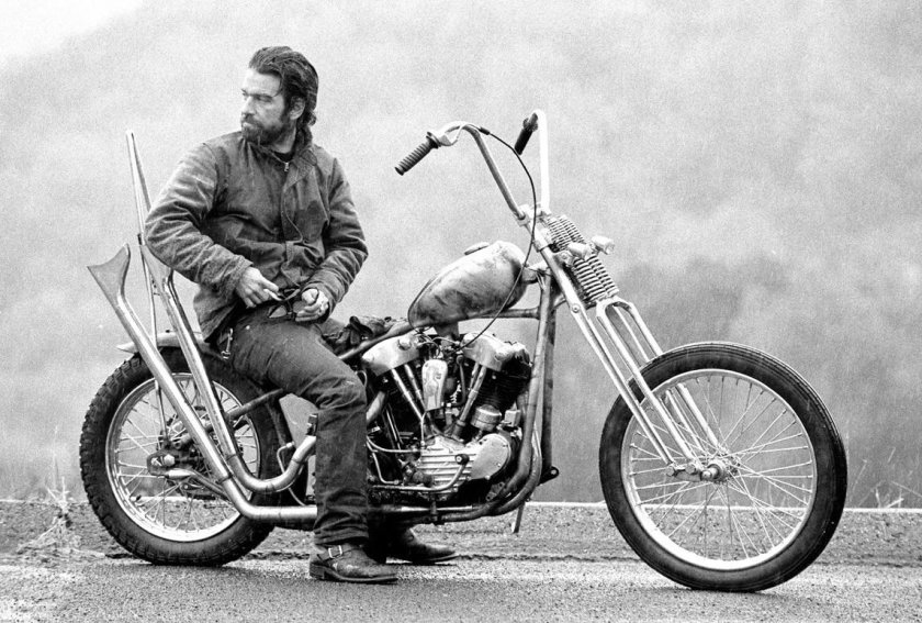 Чоппер мотоцикл Харлей Дэвидсон