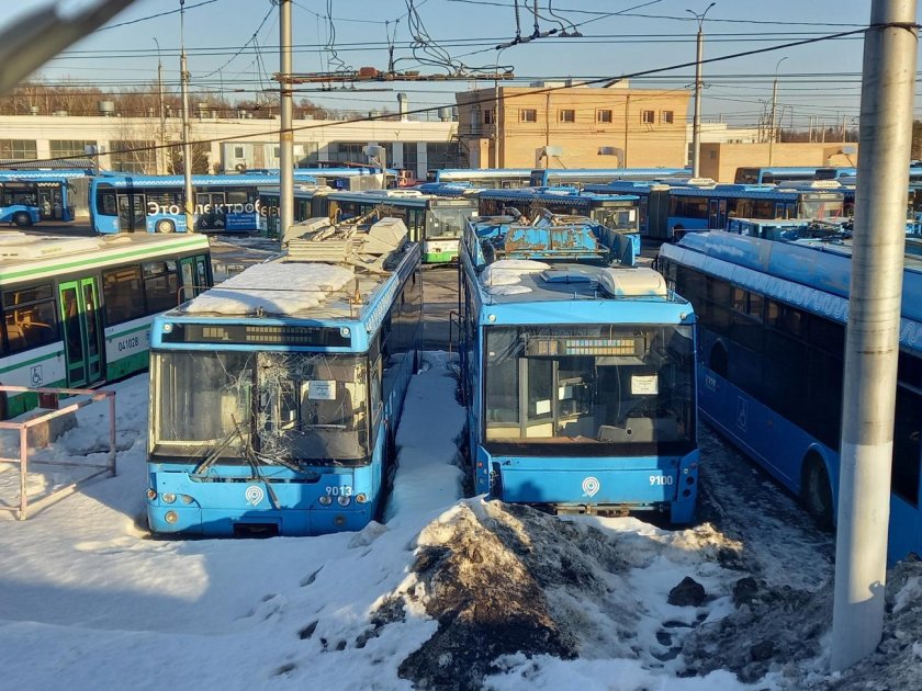 Троллейбусный парк