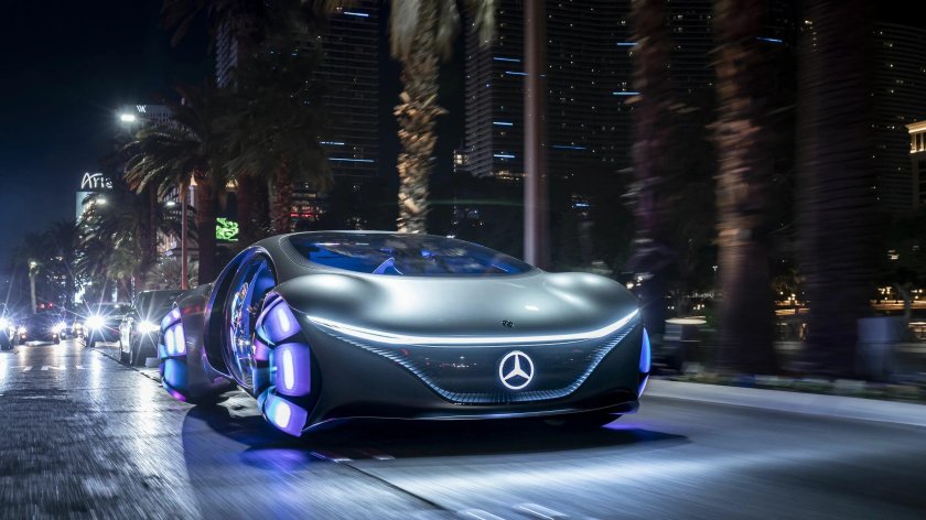 Мерседес Benz Vision AVTR