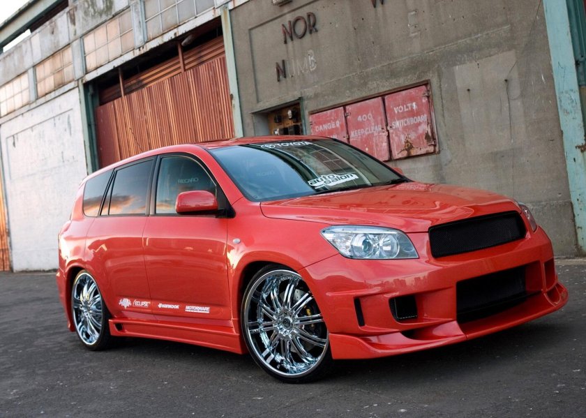 Toyota rav4 тюнингованный