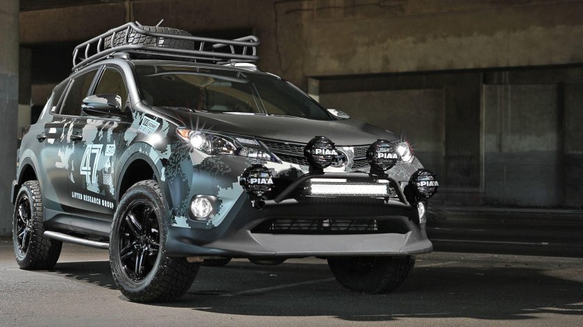 Toyota rav4 2017 Tuning