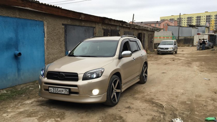 Обвес Тойота рав 4 3 поколения