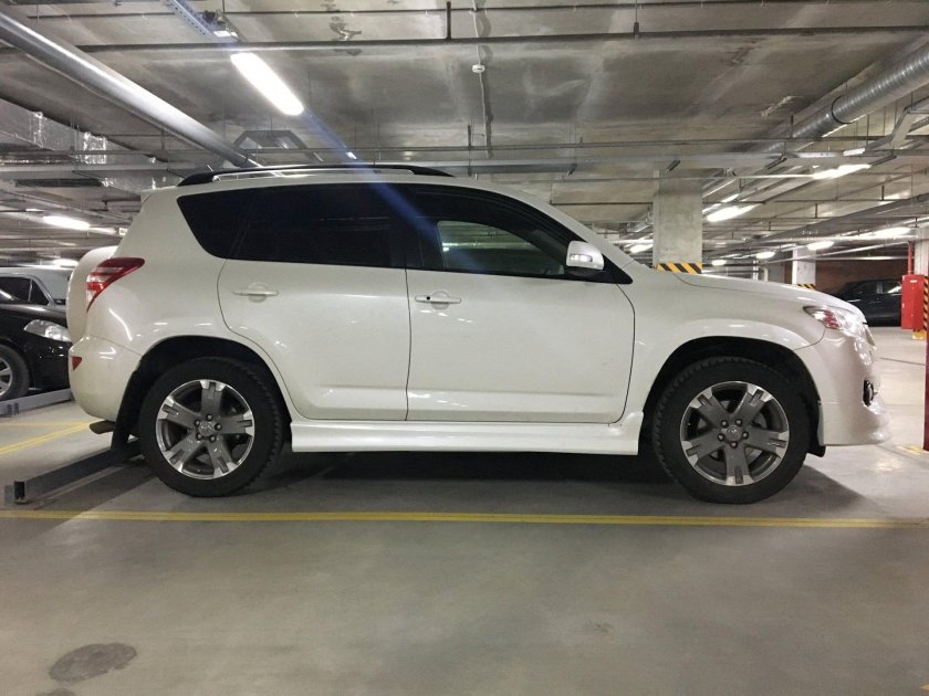 Toyota rav4 2011 пороги