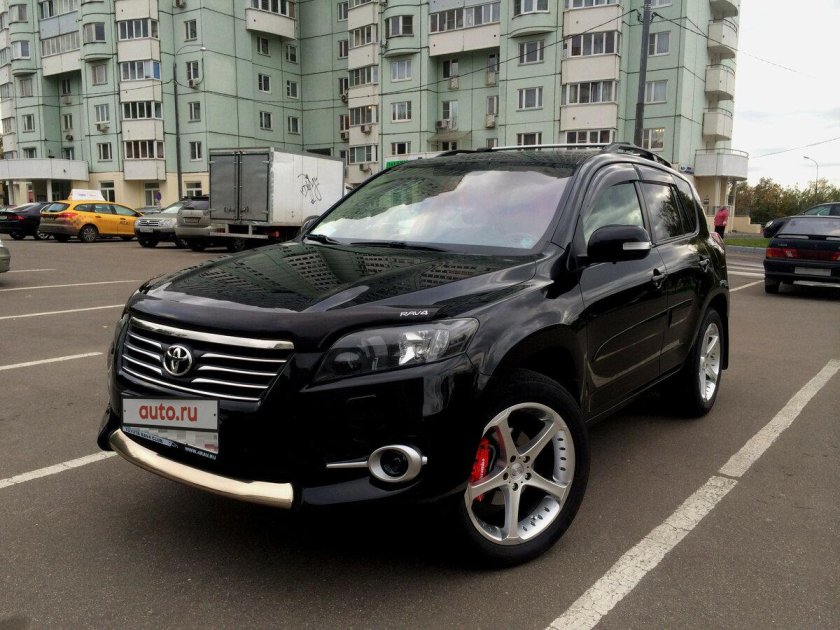 Тойота рав 4 черный 2010