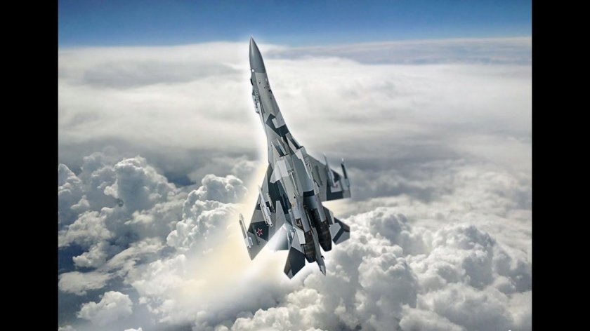 Самолёт истребитель Су 35
