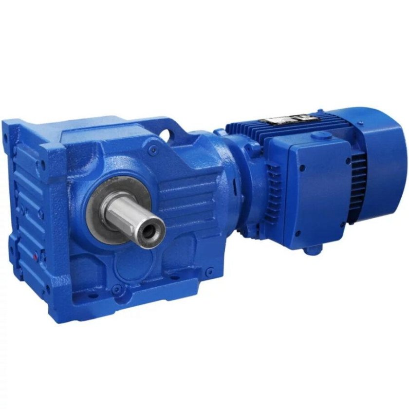 Цилиндрический мотор редуктор