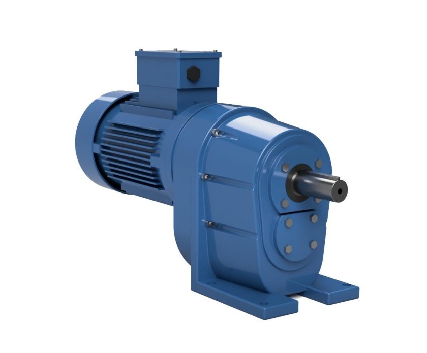 Цилиндрический мотор редуктор