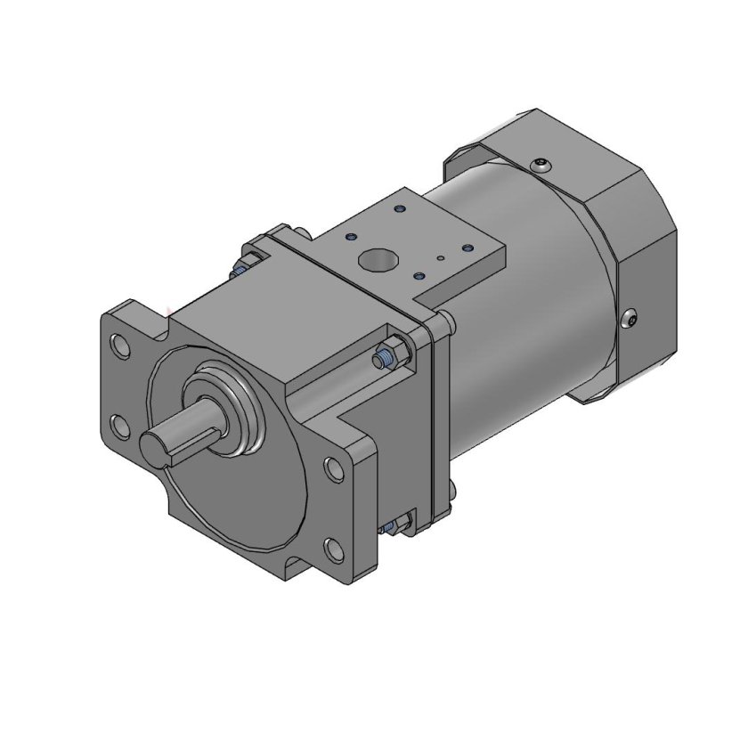 Двигатель с редуктором