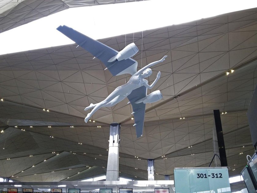 Ангелы в Пулково