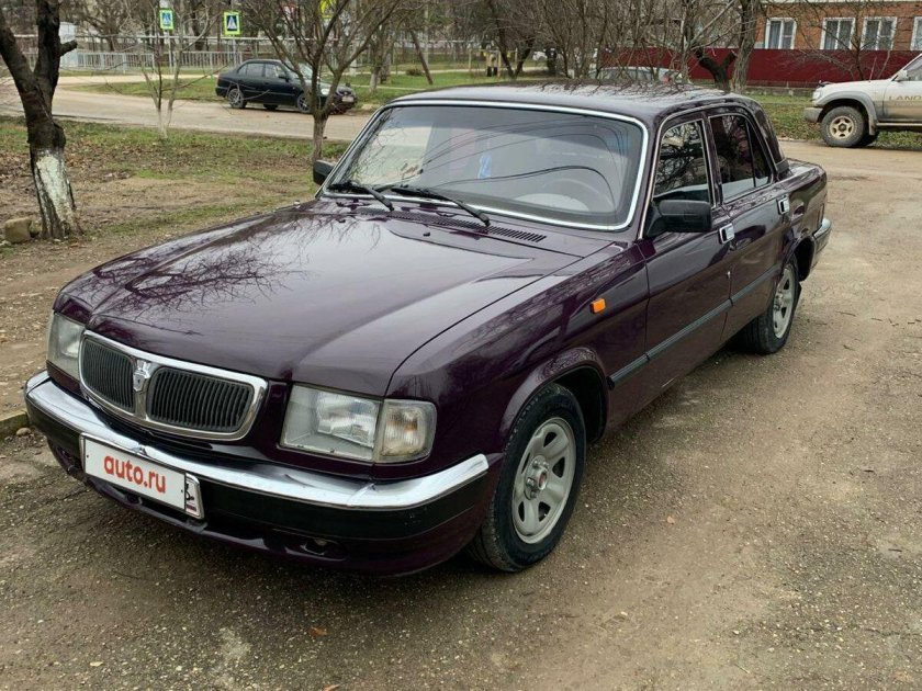 Газ 3110 волга фиолетовая